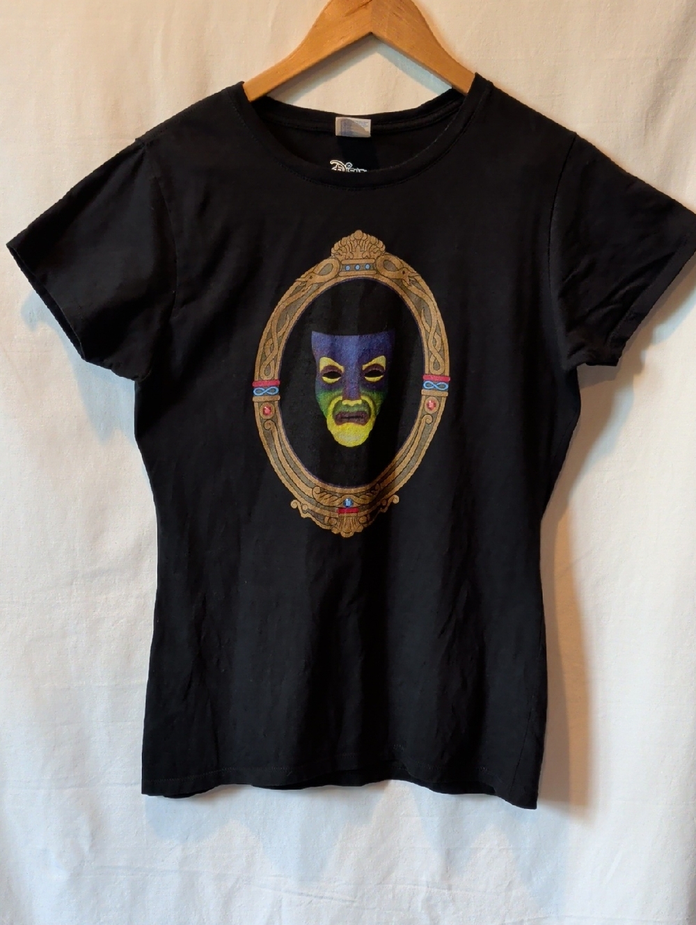 Disney Black Logo Crewneck Tee